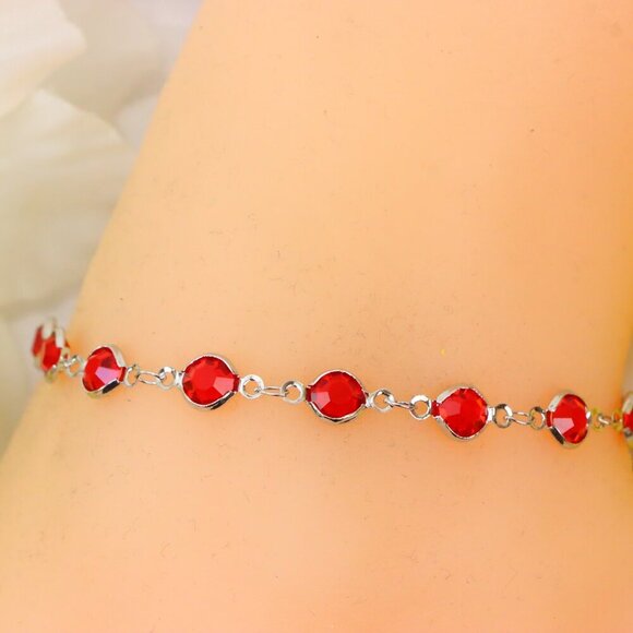 Minimalist Anklet, Sleek & Modern Design, Women’s Fashion, YC110436-A - Picture 1 of 10